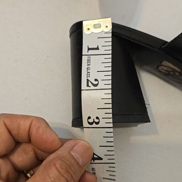 Ash Black Heeled Mules Sandals Size 8 EUR 39 - Picture 5 of 9